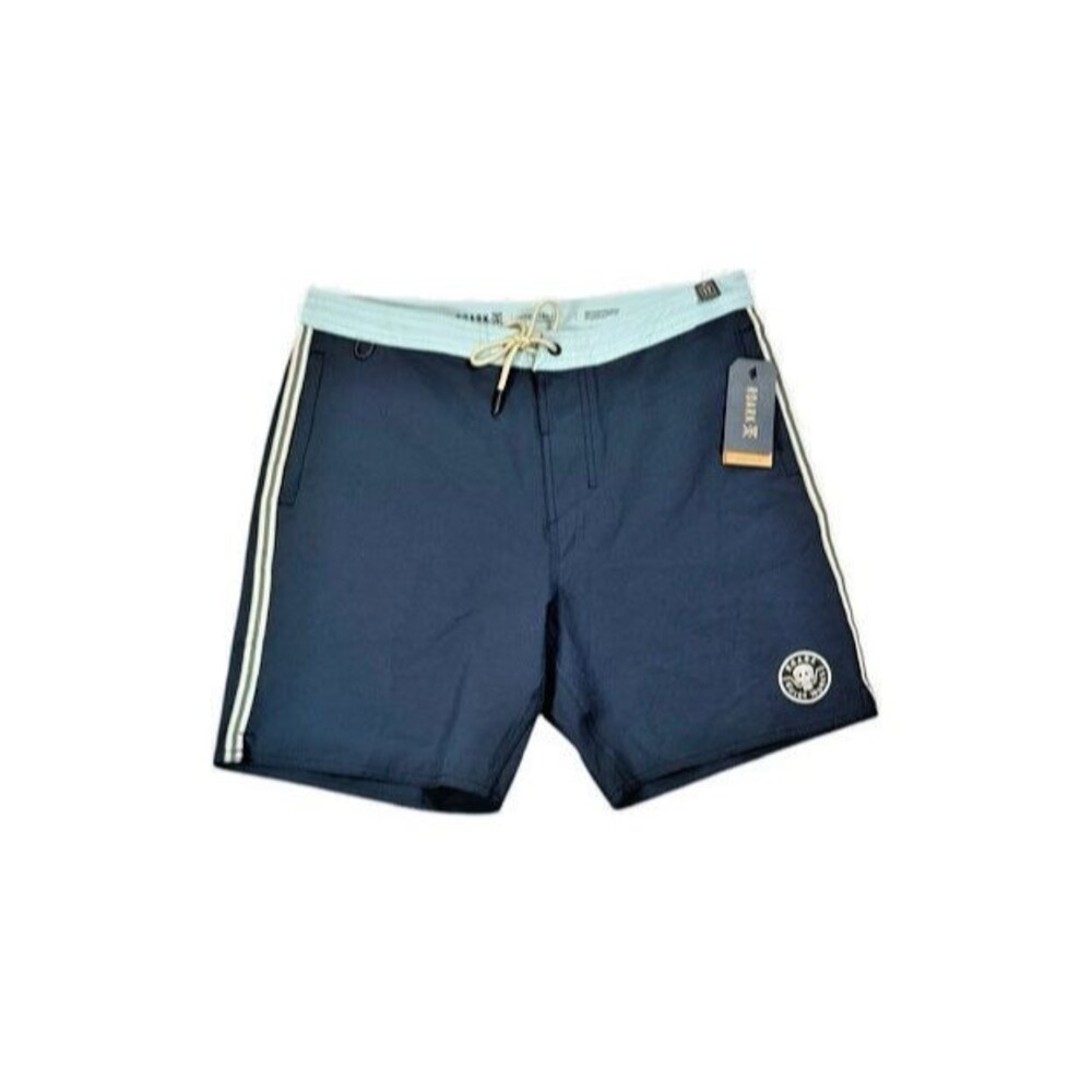 Roark Board Shorts Mens Size 30 Blue Chiller Mixtape Guide Works 17" Outseam